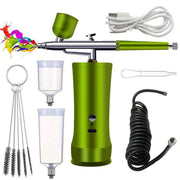 Electric Airbrush Kit with Compressor