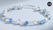 ✨Elegant Sparkling Lucky Clover Bracelet🍀