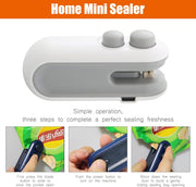 🏆Hot Sale🔥 2-in-1 Mini Bag Sealer