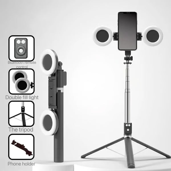 🎁Hot Sale 50% OFF⏳New 6 in 1 Bluetooth Selfie Stick