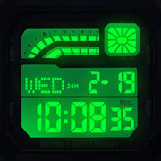 🔥Hot Sale Deals-Unisex-Digitaluhr mit quadratischem Display und Leuchtanzeige