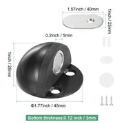 HOT SALE🔥  Hidden Stainless Steel Rubber Dual-use Door Stopper Door Holders