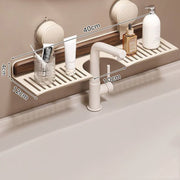 🔥Hot selling💥 Walnut Bathroom, Kitchen Suction Cup Shelf