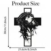 🔥🔥Jesus Cross Iron Sign Christ Wall Art Decor✝️🖼️ Elevate Your Space with Spiritual Elegance 🙌✨