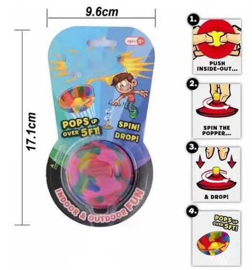 🔥 Jumping Bounce Fidget Toy