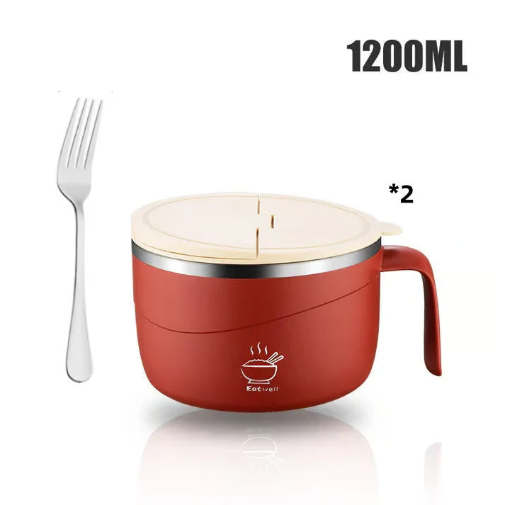🔥Limited Time Promotion 50% OFF🔥304 Stainless Steel Insulated Ramen Bowl