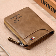 🎁-Men Wallet Zipper  Purse ( RFID PROTECTED )