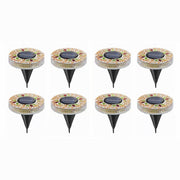Mosaic Solar Disk Lights