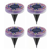 Mosaic Solar Disk Lights