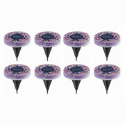 Mosaic Solar Disk Lights