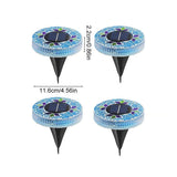 Mosaic Solar Disk Lights