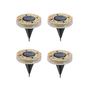 Mosaic Solar Disk Lights