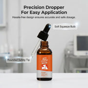 Natural Dog & Cat Ear Drop for Itching & Wax Build-Up