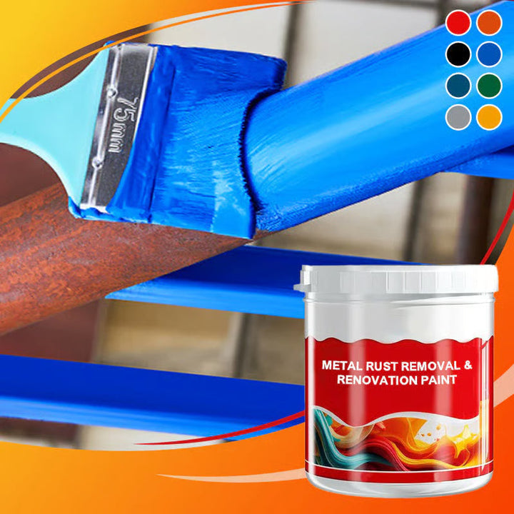 💥New Year Sale - 50% OFF🎁Metal Rust Removal & Renovation Paint