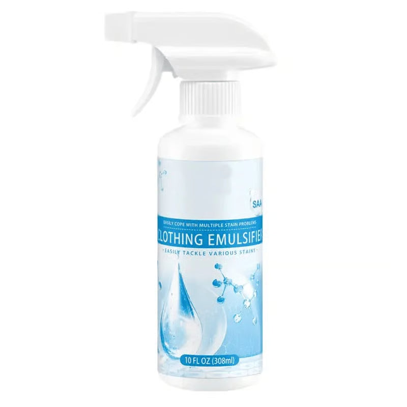 Non-ionic laundry emulsifying spray