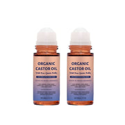 Organic Golden Castor Oil Roll-On with Rose Quartz