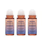 Organic Golden Castor Oil Roll-On with Rose Quartz