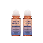 Organic Golden Castor Oil Roll-On with Rose Quartz