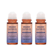 Organic Golden Castor Oil Roll-On with Rose Quartz