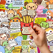 🤗 Positive Emotional Support Buddies Stickers – Inspirational, Waterproof & No Residue🎁 Uplifting Gifts for Kids, Teens, Coworkers & Yourself 😻