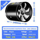 Pousbo® [Super Suction] Multifunctional Powerful Mute Exhaust Fan