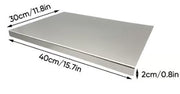 🧂 Premium Stainless Steel Cutting Board