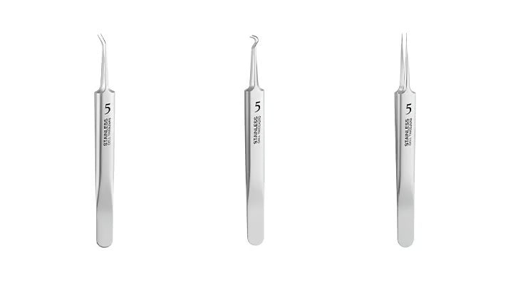 Professional Beauty Salon Tweezers | 2026 New Year Launch 50% OFF | Precision Slant & Pointed Tips for Brows & Lashes | Essential for Makeup Artists & Home Kits 🎆✨