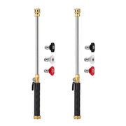 Professional Three-Nozzle Power-Boosting Garden Hose High-Pressure Washer Wand