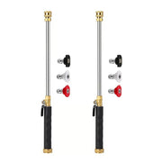 Professional Three-Nozzle Power-Boosting Garden Hose High-Pressure Washer Wand