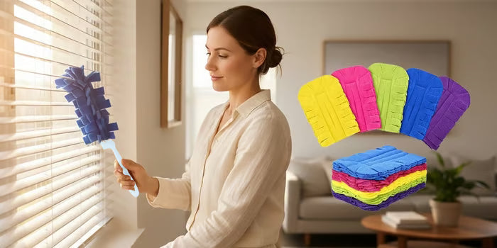Reusable Chenille Microfiber Dust Duster