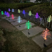 Seven Colors Gradient Solar Christmas Tree Lights