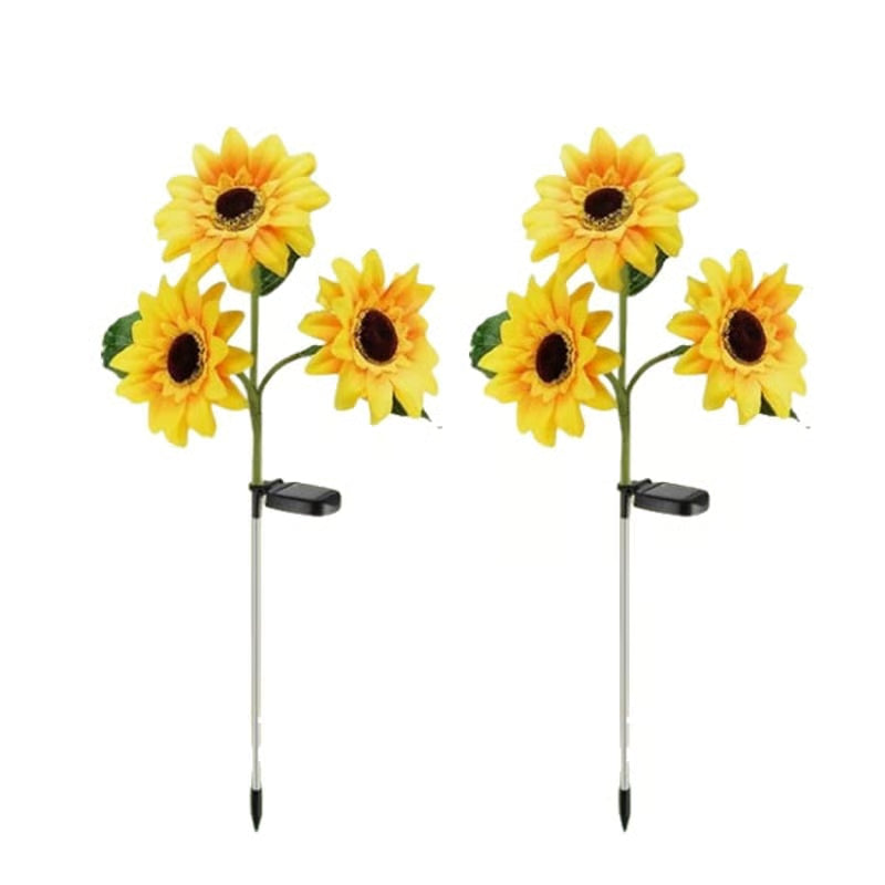 Solar Sunflower Lights