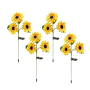 Solar Sunflower Lights