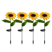 Solar Sunflower Lights
