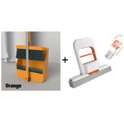 Stand-Up Dustpan Set with 180° Rotating Broom