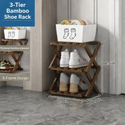 👟The 9-Tier Bamboo Rack: 3-Tier, 6-Tier, and 9-Tier No-Assembly Storage Solution!
