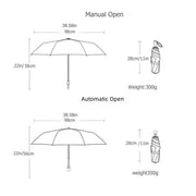 🔥Vintage Stained Glass Automatic Umbrella