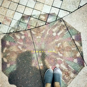 🔥Vintage Stained Glass Automatic Umbrella