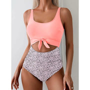 👙Women's One Piece Swimsuit Tummy Control Slimming Bathing Suit Cutout Tie Knot Swimwear